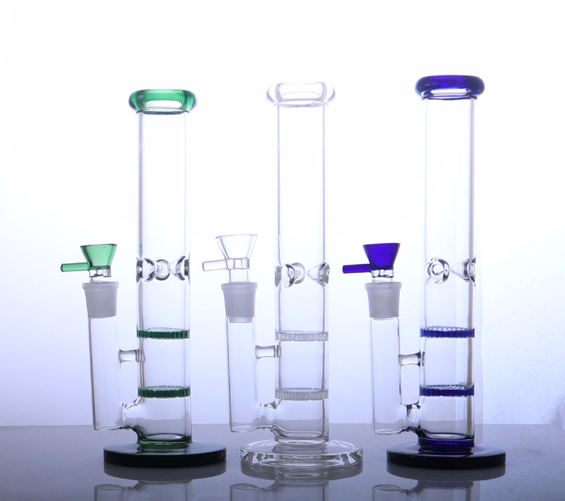 10 inch Glass hookah bong with double honeycomb smoking water pipes bubbler for dry herb female joint 18.8mm YQ-25
10 inch Glass hookah bong with double honeycomb smoking water pipes bubbler for dry herb female joint 18.8mm YQ-25