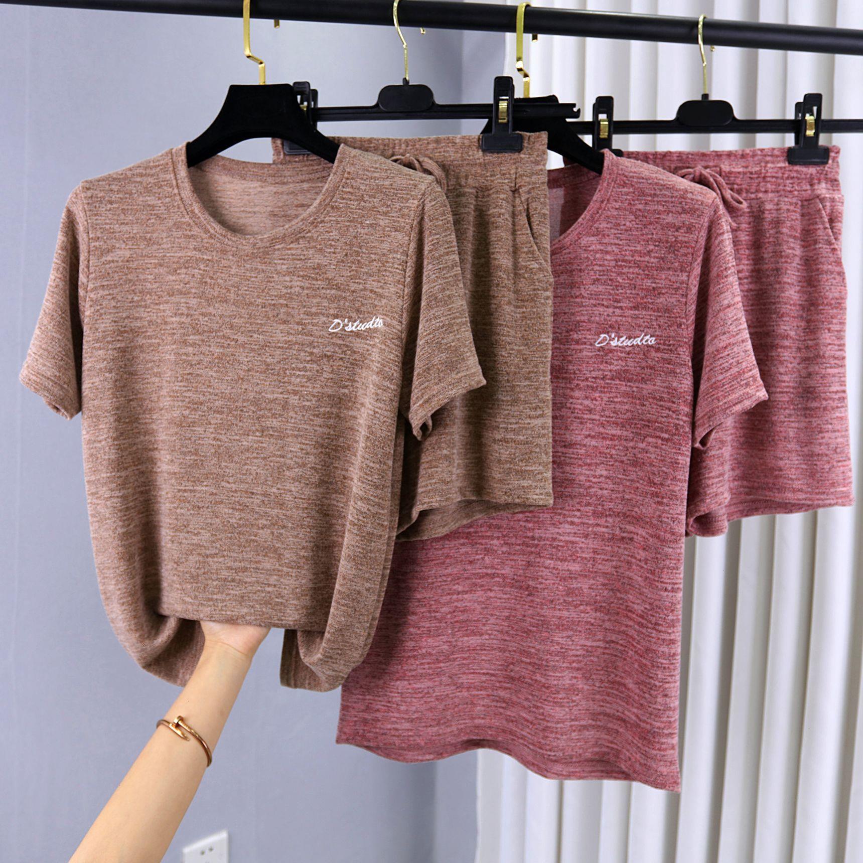 Summer Bamboo Cotton Shirt Sport Sets Women Two Pieces Short Sleeve T Shirts And High Waist Pants Solid Outfits Tracksuit, D1654 black
Summer Bamboo Cotton Shirt Sport Sets Women Two Pieces Short Sleeve T Shirts And High Waist Pants Solid Outfits Tracksuit, D1654 black