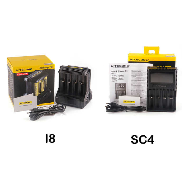 Authentic Nitecore I8 SC4 Universal Intellicharger Display Charger for 18650 18350 18500 14500 Li-on Battery
Authentic Nitecore I8 SC4 Universal Intellicharger Display Charger for 18650 18350 18500 14500 Li-on Battery