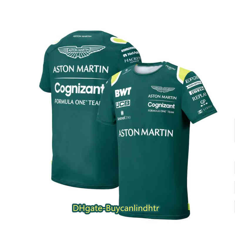 Aston Martin Cognizant F1 2021 Official Team T-Shirt New Summer FIMartin Team Men's Sports Racing Suit Short-Sleeved Moisture Absorptio
Aston Martin Cognizant F1 2021 Official Team T-Shirt New Summer FIMartin Team Men's Sports Racing Suit Short-Sleeved Moisture Absorptio