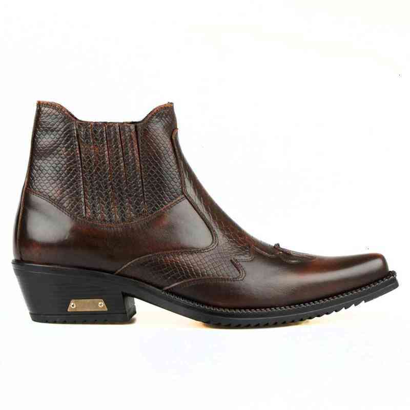 Dress Shoes Botas masculinas texas para cano curto, calçado de couro genuíno antiderrapante respirável tipo cowboy 3WST 8UUT, 1# shoe box
Dress Shoes Botas masculinas texas para cano curto, calçado de couro genuíno antiderrapante respirável tipo cowboy 3WST 8UUT, 1# shoe box