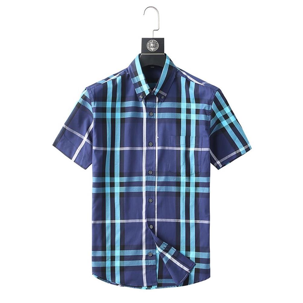 European and American fashion brand B men's cotton short sleeve shirt classic plaid embroidered horse logo Joker casual wear, Khaki
European and American fashion brand B men's cotton short sleeve shirt classic plaid embroidered horse logo Joker casual wear, Khaki