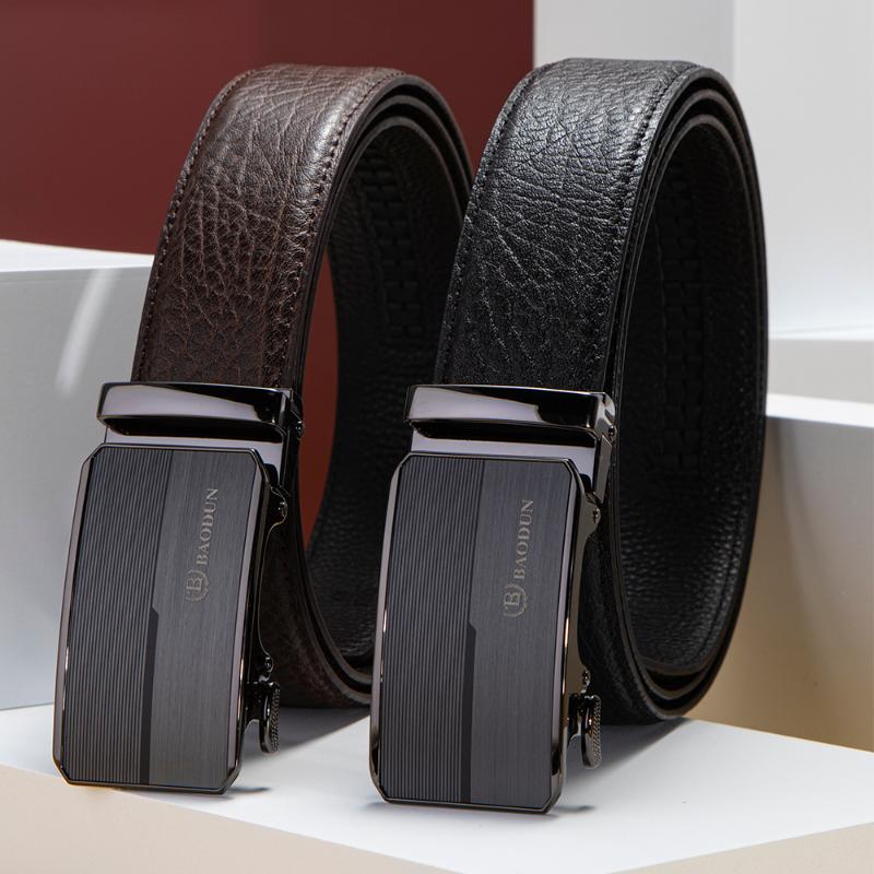 Belts Natural Cowhide Belt For Men Hard Metal Buckle Soft Original Leather Unique Texture Real Jeans BeltBelts, Black
Belts Natural Cowhide Belt For Men Hard Metal Buckle Soft Original Leather Unique Texture Real Jeans BeltBelts, Black