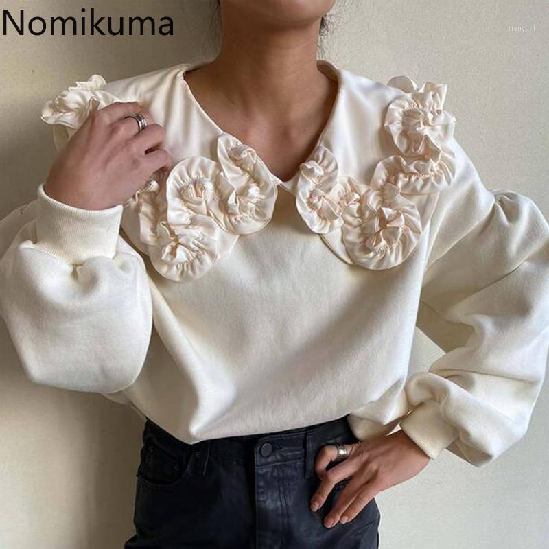 Nomikuma Korean Chic Sweatshirts Women Turn Down Collar Long Sleeve Casual Loose Hoodies Female Vintage Outerwear 3e011 Women's &, Coffee sweatshirt
Nomikuma Korean Chic Sweatshirts Women Turn Down Collar Long Sleeve Casual Loose Hoodies Female Vintage Outerwear 3e011 Women's &, Coffee sweatshirt