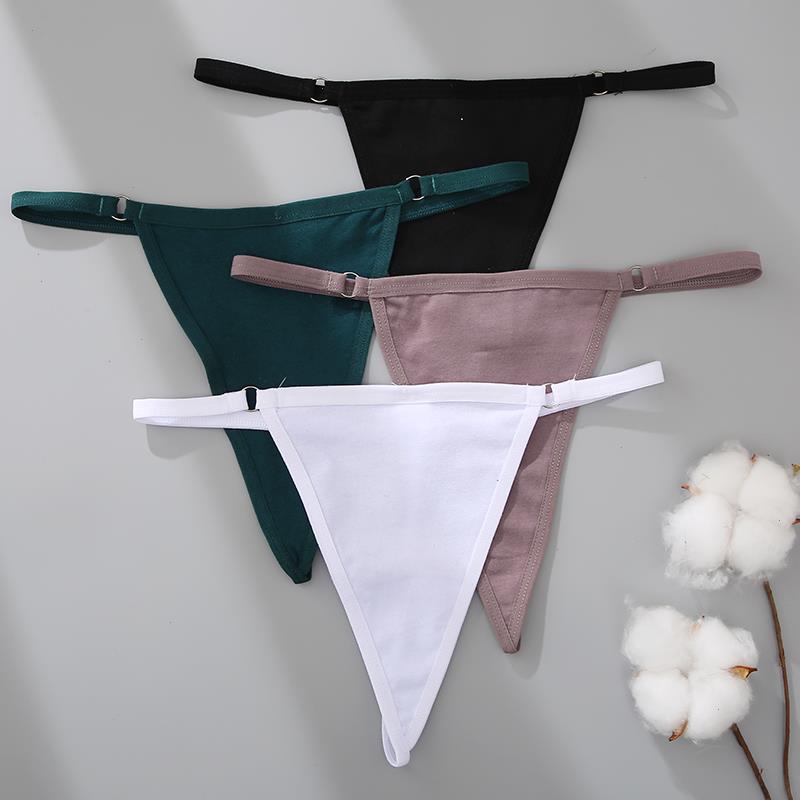 2pcs Cotton G-string Panties Women Sexy Low Waist Female Underpants T-back Thongs Underwear Seamless Intimates S, Set7
2pcs Cotton G-string Panties Women Sexy Low Waist Female Underpants T-back Thongs Underwear Seamless Intimates S, Set7