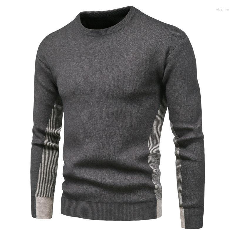 Men's Sweaters O-neck Pullovers Mens Sweater Casual Color Matching Striped Men Autumn Fashion Slim Fit Men's SweaterMen's Olga22, Black
Men's Sweaters O-neck Pullovers Mens Sweater Casual Color Matching Striped Men Autumn Fashion Slim Fit Men's SweaterMen's Olga22, Black