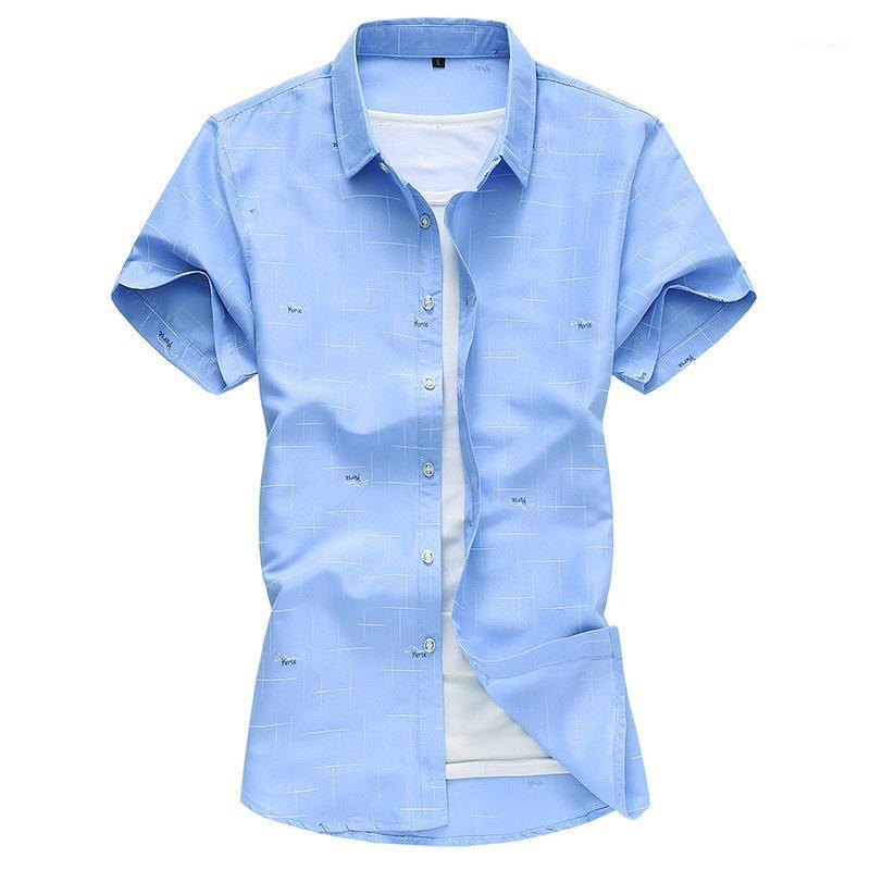 Summer Men's Plaid Print Short Sleeve Shirt Classic Style Fashion Casual Plus Size 5XL 6XL 7XL Male Brand Clothes Shirts, White
Summer Men's Plaid Print Short Sleeve Shirt Classic Style Fashion Casual Plus Size 5XL 6XL 7XL Male Brand Clothes Shirts, White