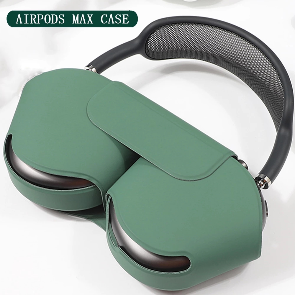 For AirPods Max cases Protective Cover Head-mounted Bluetooth Smart Storage Bag Airpod max Anti-scratch Anti-fall Sleep Earphone Case
