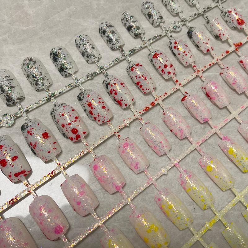 False Nails 24tip Nail Salon Short Coffin Ballet Tips Art Artificial With Design Fingernails Gel For Extension Prud22, Mzy15-y02
False Nails 24tip Nail Salon Short Coffin Ballet Tips Art Artificial With Design Fingernails Gel For Extension Prud22, Mzy15-y02