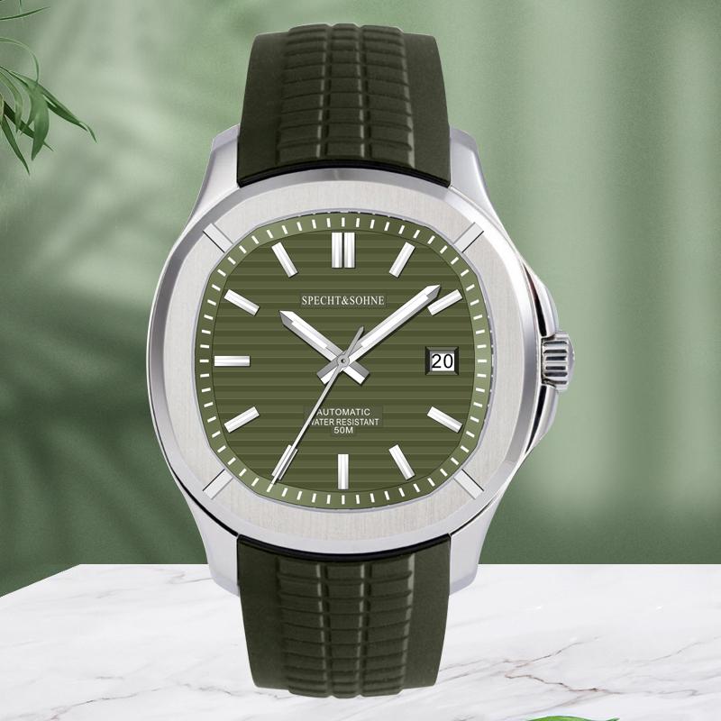 Wristwatches 2022 Arrival Mens Watches Top Automatic Mechanical Rubber Strap Stainless Steel 42mm Watch Reloj Hombre, Black
Wristwatches 2022 Arrival Mens Watches Top Automatic Mechanical Rubber Strap Stainless Steel 42mm Watch Reloj Hombre, Black