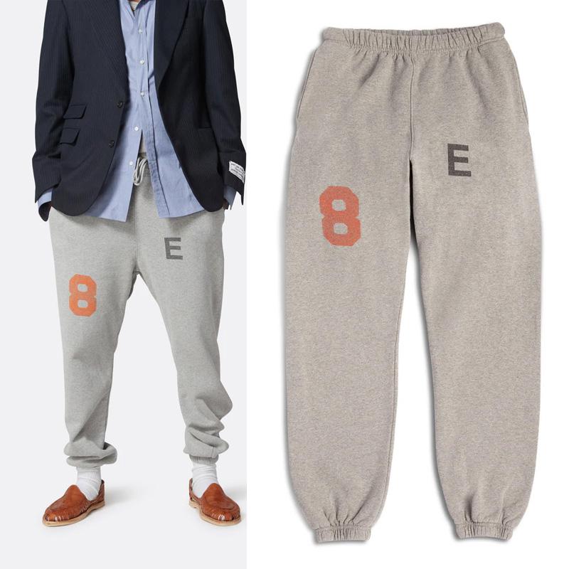 Elastic Pants Trousers Casual Grey Elastic washed Sweatpants Men Women Jogger