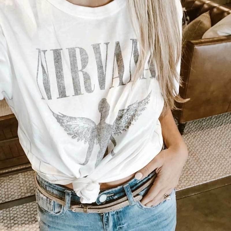 Boho Inspired Womens White Tee Short Sleeve Angel Graphic Tees Tops Summer basic casual TShirt camisetas mujer Y200109, Black
Boho Inspired Womens White Tee Short Sleeve Angel Graphic Tees Tops Summer basic casual TShirt camisetas mujer Y200109, Black