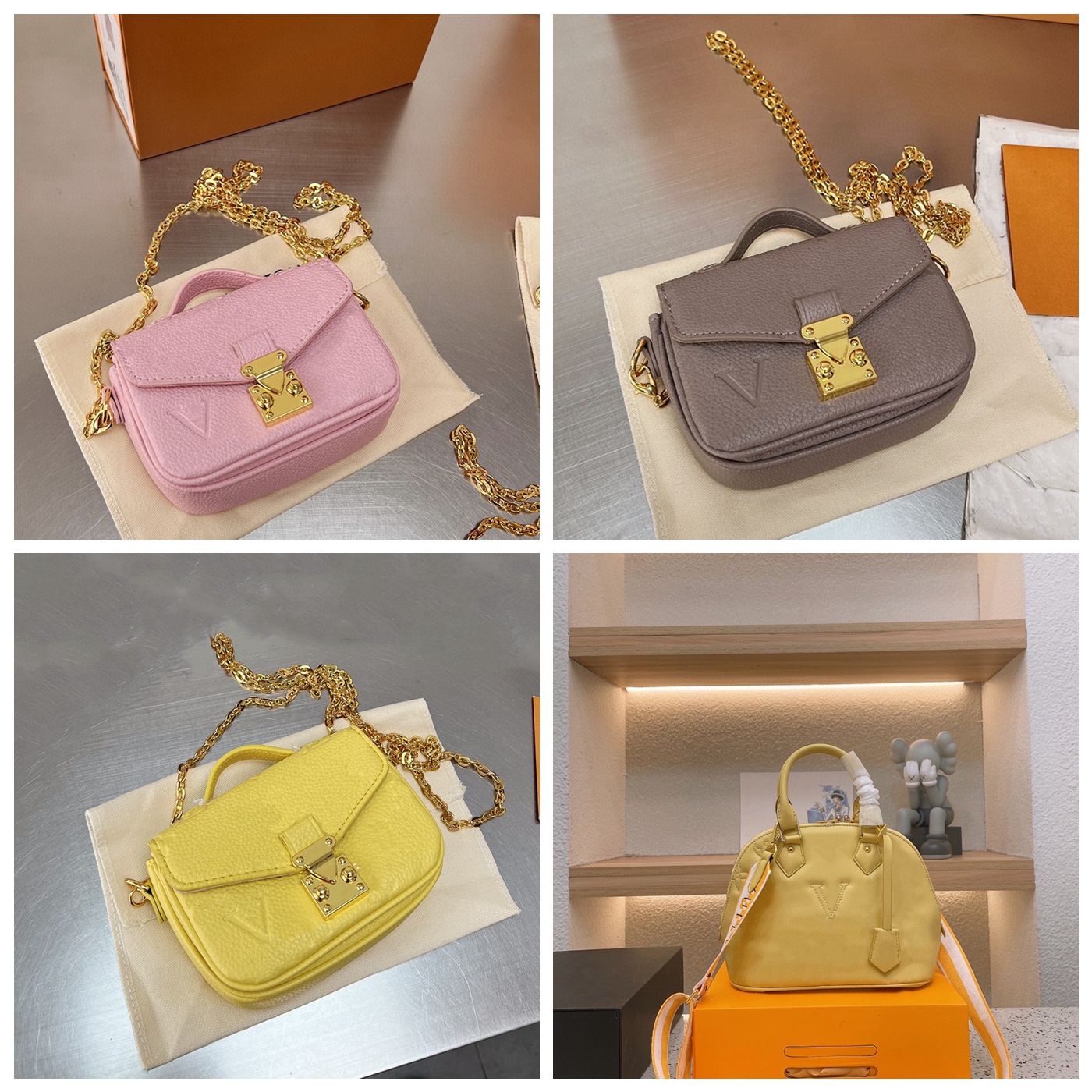 5A Designer Bag Luxury Purse Brand Shoulder Bags Leather Handbag Woman Crossbody Messager Cosmetic Purses Wallet by shoebrand W112 10, #30 box
5A Designer Bag Luxury Purse Brand Shoulder Bags Leather Handbag Woman Crossbody Messager Cosmetic Purses Wallet by shoebrand W112 10, #30 box