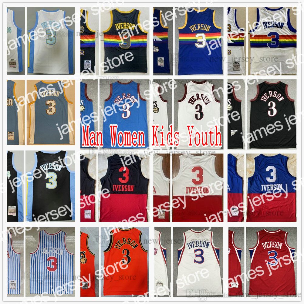 James Youth Kids Women Skirt Mitchell and Ness Allen 3 Iverson Basketball Jerseys Stitched 2006-07 Black Retro White Red 1996-1997-1998 Blue, Mitchell&ness 03-04
James Youth Kids Women Skirt Mitchell and Ness Allen 3 Iverson Basketball Jerseys Stitched 2006-07 Black Retro White Red 1996-1997-1998 Blue, Mitchell&ness 03-04