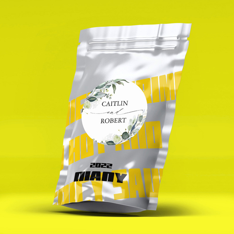 Customized Wedding Labels Personalized Stickers Name Text Sticker Birthdays Baptism Henna Day Parties Decor 220613