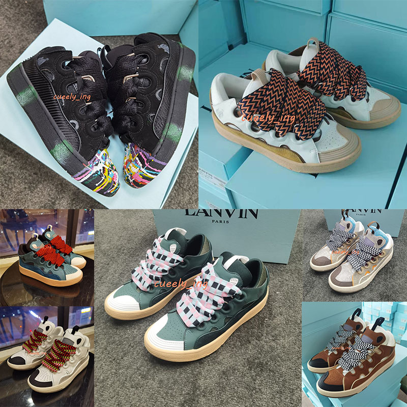High quality designer men's and women's casual shoes luxury oversized multicolor leather classic laces lanvan stitching pattern painted ace sneakers size 35-45, 25
High quality designer men's and women's casual shoes luxury oversized multicolor leather classic laces lanvan stitching pattern painted ace sneakers size 35-45, 25