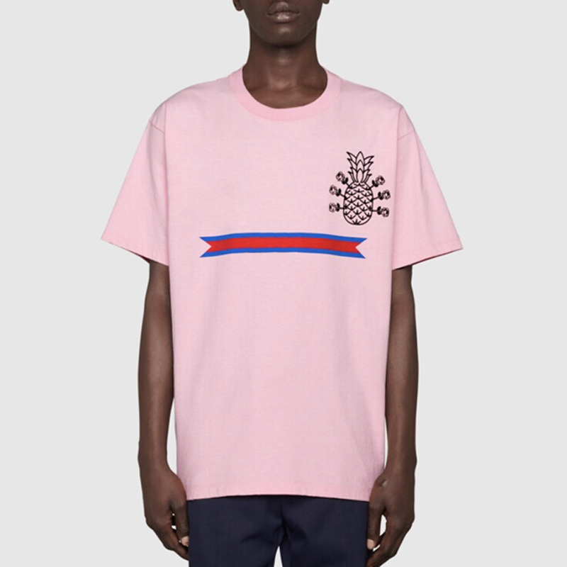 Pineapple Printed Tee White Pink Fashion Man Women T-shirt Oversize Style FZTX182
Pineapple Printed Tee White Pink Fashion Man Women T-shirt Oversize Style FZTX182