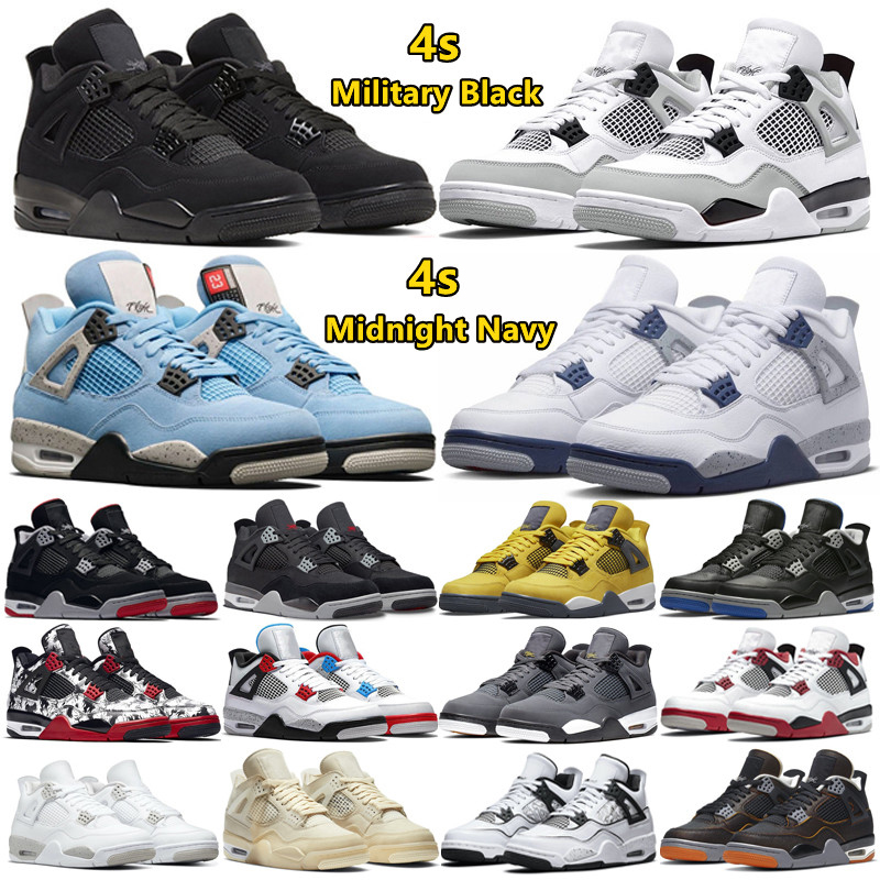 Jumpman 4 4S Mens Basketball Shoes Men Women Sneakers Snekaer Midnight Navy Military Black Cat Lightning University Blue Sail Sail Fire Red Trainers Sports Shoe, Color#8
Jumpman 4 4S Mens Basketball Shoes Men Women Sneakers Snekaer Midnight Navy Military Black Cat Lightning University Blue Sail Sail Fire Red Trainers Sports Shoe, Color#8