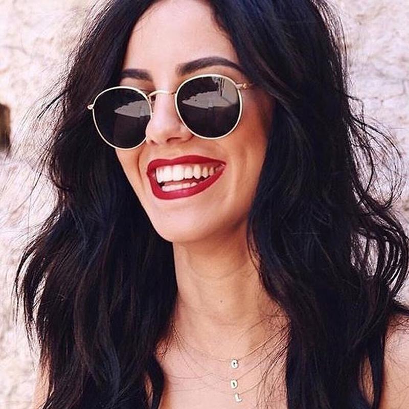 Sunglasses Classic Small Frame Round Style Woman Retro Brand Designer Ladies Sun Glasses Metal Mirror Female
Sunglasses Classic Small Frame Round Style Woman Retro Brand Designer Ladies Sun Glasses Metal Mirror Female