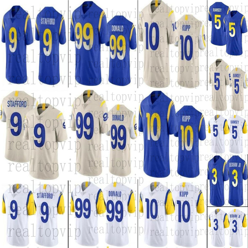 9 Matthew Stafford football jersey 99 Aaron Donald Cooper Kupp Jerseys 5 Jalen Ramsey 3 Odell Beckham Jr. Allen Robinson II White Blue Jersey Stitched shirts, As
9 Matthew Stafford football jersey 99 Aaron Donald Cooper Kupp Jerseys 5 Jalen Ramsey 3 Odell Beckham Jr. Allen Robinson II White Blue Jersey Stitched shirts, As