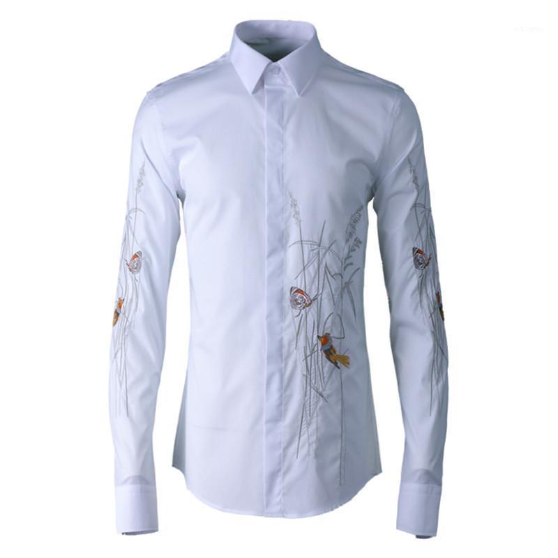 Men's Casual Shirts Spring Quality Long Sleeve Cotton Men Brand Embroidery White Shirt 4XL Tops Fashion Male Camisa Chemise, Black
Men's Casual Shirts Spring Quality Long Sleeve Cotton Men Brand Embroidery White Shirt 4XL Tops Fashion Male Camisa Chemise, Black