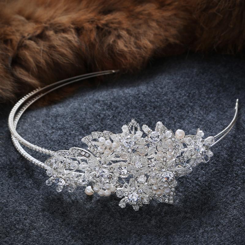 Headpieces Wedding Hair Tiara Crystal Pearls Bridal Crown Silver Veil Tiaras Accessories Head JewelryHeadpieces
Headpieces Wedding Hair Tiara Crystal Pearls Bridal Crown Silver Veil Tiaras Accessories Head JewelryHeadpieces