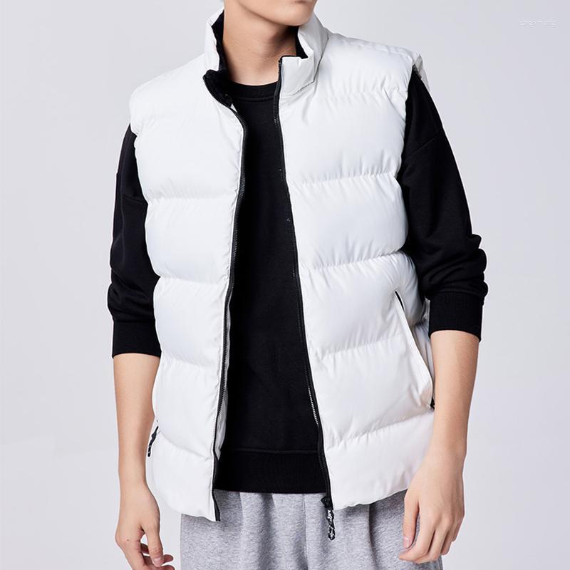 Men's Vests 2022 Winter Thick Vest Men Warm Jacket Sleeveless Zip Pockets Black White Casual Gilet Male Thermal Coats Big Size 8XL Kare22
Men's Vests 2022 Winter Thick Vest Men Warm Jacket Sleeveless Zip Pockets Black White Casual Gilet Male Thermal Coats Big Size 8XL Kare22