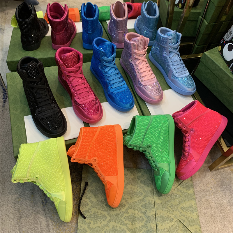 Diamond inlaid shiny leisure high top women's shoes daily leisure leather breathable flat bottom women's shoes single shoes G letter rivet, Pink
Diamond inlaid shiny leisure high top women's shoes daily leisure leather breathable flat bottom women's shoes single shoes G letter rivet, Pink