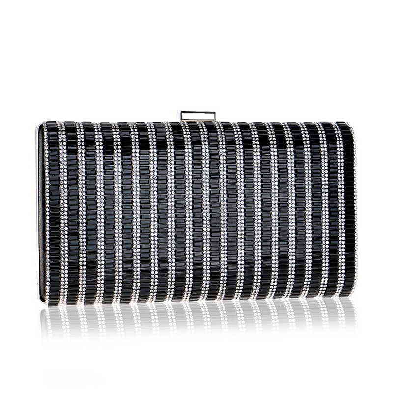 Women Acrylic Diamond Clutch Bag Lady Party Wedding Evening Bags Shoulder Chain Candy Color Handbags G220420