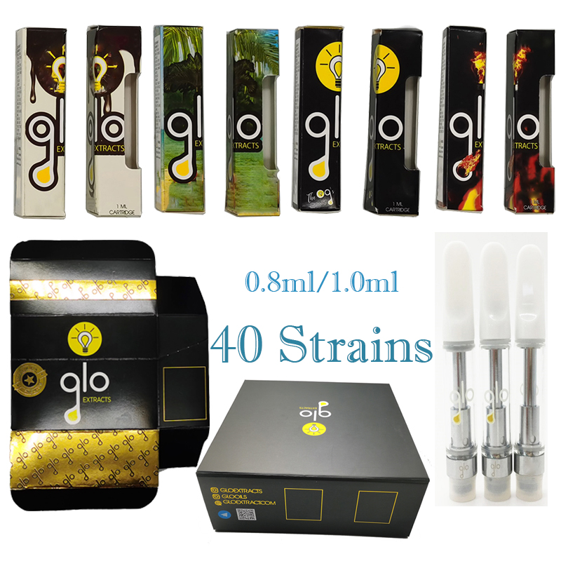 GLO Cart Ceramic Vape Cartridges Packaging Atomizer Extract Empty Vapes Pen 510 Thread E Cigarettes Carts 0.8ML 1ML Glass Thick Oil Vaporizer Pens Flat Tips
GLO Cart Ceramic Vape Cartridges Packaging Atomizer Extract Empty Vapes Pen 510 Thread E Cigarettes Carts 0.8ML 1ML Glass Thick Oil Vaporizer Pens Flat Tips