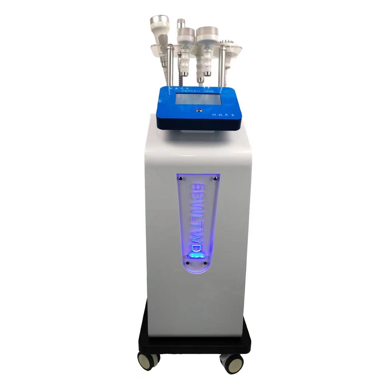 6 in 1 Beauty slimming vacuum radio frequency 80K ultrasonic cavitation machine whole body massage skin muscle stimulator fat loss slim Equipment