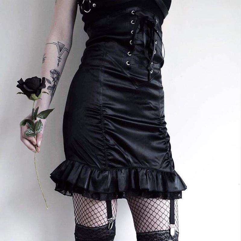 Y2k Selling Stitching Bandage Wrinkled Lace Edge High Waist Skirt Plastic Temptation, Black
Y2k Selling Stitching Bandage Wrinkled Lace Edge High Waist Skirt Plastic Temptation, Black