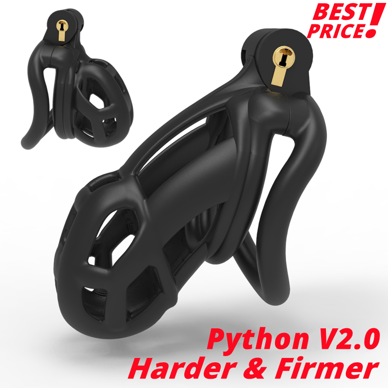 Clearance Price Mamba Python V2.0 Cock Cage 3D Design Custom Chastity Device Lightweight Curved Penis Ring Cobra Adult Sex Toys
Clearance Price Mamba Python V2.0 Cock Cage 3D Design Custom Chastity Device Lightweight Curved Penis Ring Cobra Adult Sex Toys