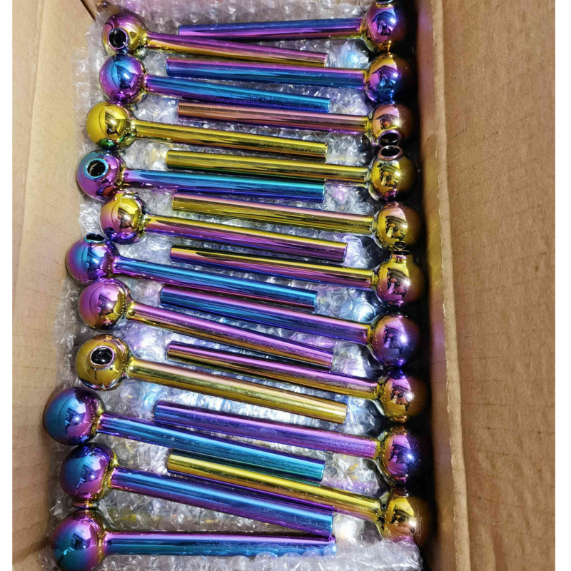 Nano plating Glass Oil Burner Pipe Colorful quality pipes Great Tube Nail tips for Retail or Wholesale
Nano plating Glass Oil Burner Pipe Colorful quality pipes Great Tube Nail tips for Retail or Wholesale