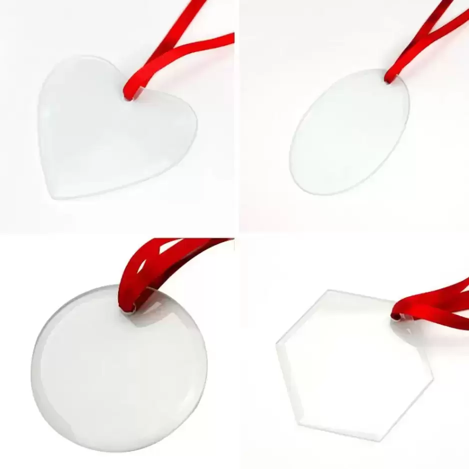 UPS Sublimation Blanks Glass Pendant Christmas Ornaments 3.5inch Single Side Thermal Transfer Ornament Festival Decore Customized Diy Pendants
UPS Sublimation Blanks Glass Pendant Christmas Ornaments 3.5inch Single Side Thermal Transfer Ornament Festival Decore Customized Diy Pendants