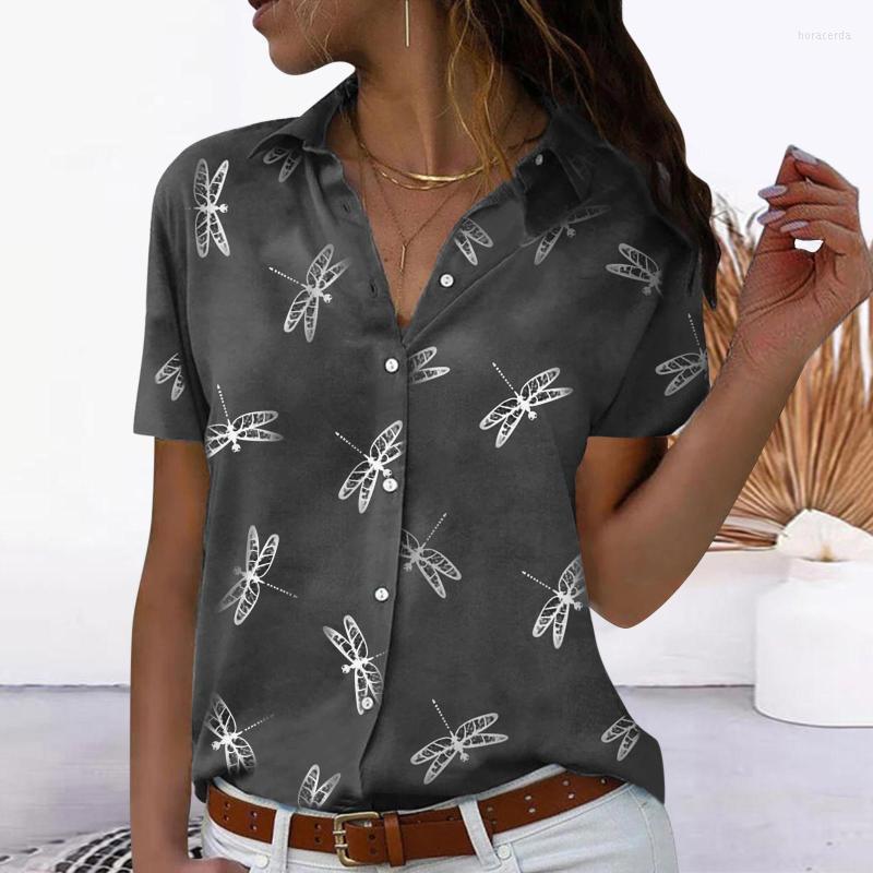 Women' Blouses & Shirts Dragonfly Printed Women V Neck Short Sleeve Button Office Lady Streetwear Summer Feamle Blouse TopsWomen' Hora22, Green
Women' Blouses & Shirts Dragonfly Printed Women V Neck Short Sleeve Button Office Lady Streetwear Summer Feamle Blouse TopsWomen' Hora22, Green