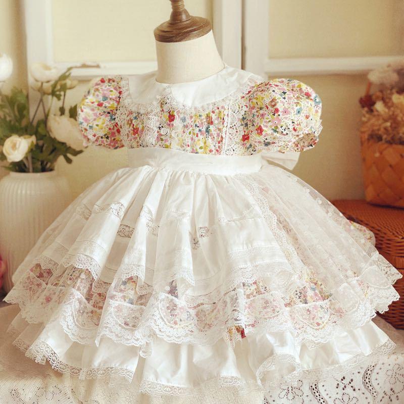 Girl's Dresses Girls Floral Print Lolita Dress Summer Short Sleeve Layered Hem Mid Length Party Ball Gowns Custom Baby Name Birthday GiftGir, White
Girl's Dresses Girls Floral Print Lolita Dress Summer Short Sleeve Layered Hem Mid Length Party Ball Gowns Custom Baby Name Birthday GiftGir, White