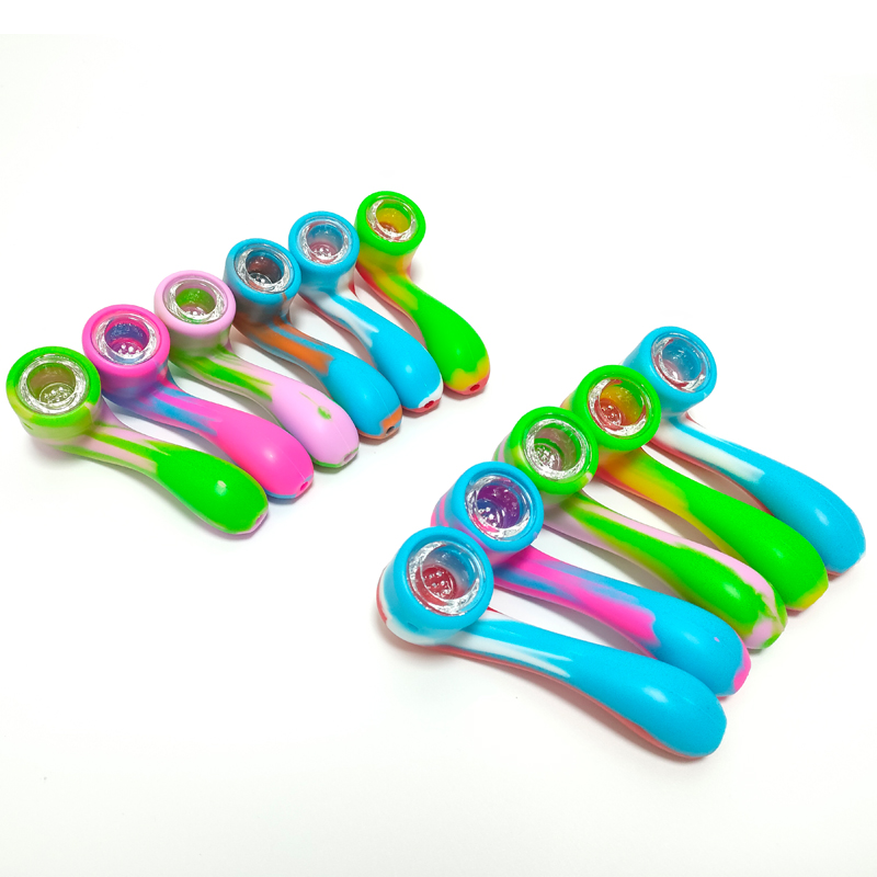 Prex Oil Burner Pipe Sherlock Silicone Tobacco Smoke Pipe With Glass Bowl 4.6" Dab Rig Hookah Pipes 30 Pcs/lot
Prex Oil Burner Pipe Sherlock Silicone Tobacco Smoke Pipe With Glass Bowl 4.6" Dab Rig Hookah Pipes 30 Pcs/lot