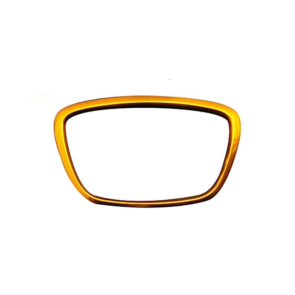 Center Frame Steering Wheel Emblem Trim Decor Ring Metal 3D Car Styling For Audi A3 A4L A6L A8 Q3 Q5 Q7