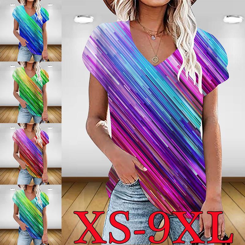 Women's Tanks & Camis Summer 2022 Women's Loose Fashion Short Sleeve T-Shirt V-Neck Tops -9XLWomen's, Blue
Women's Tanks & Camis Summer 2022 Women's Loose Fashion Short Sleeve T-Shirt V-Neck Tops -9XLWomen's, Blue