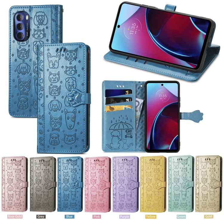 Cartoon Cat Dog Pattern Leather Flip Cell Phone Cases For MOTO Edge30 Pro/U G22 G200 G31 G51 G71 G POWER Wallet Cover, Blue
Cartoon Cat Dog Pattern Leather Flip Cell Phone Cases For MOTO Edge30 Pro/U G22 G200 G31 G51 G71 G POWER Wallet Cover, Blue