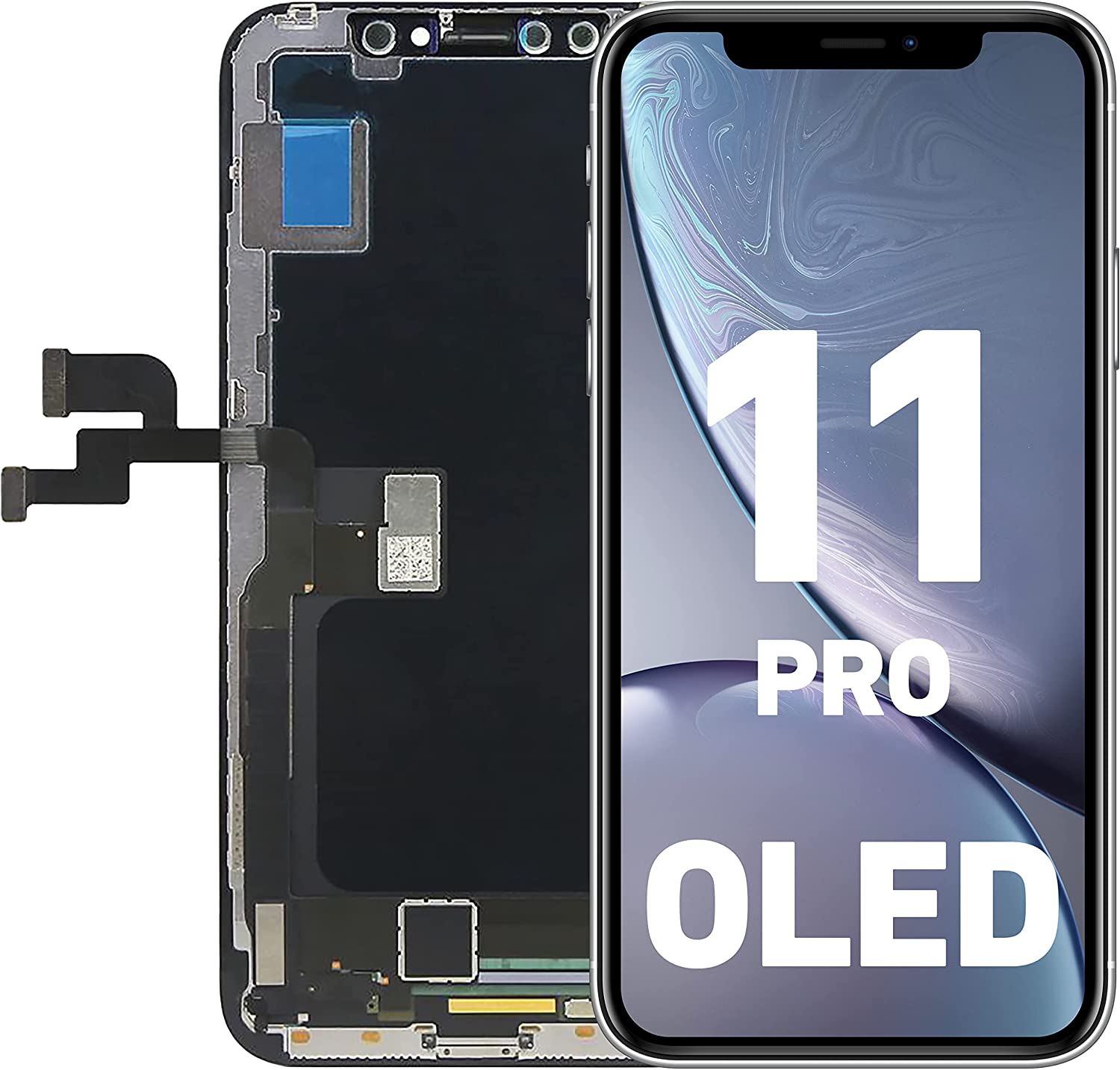 FaRuiX OLED Screen Display Panels Replacement For iPhone 11 PRO MAX 11PRO Digitizer Assembly No Dead Pixel 100% Test SOFT HARD
FaRuiX OLED Screen Display Panels Replacement For iPhone 11 PRO MAX 11PRO Digitizer Assembly No Dead Pixel 100% Test SOFT HARD
