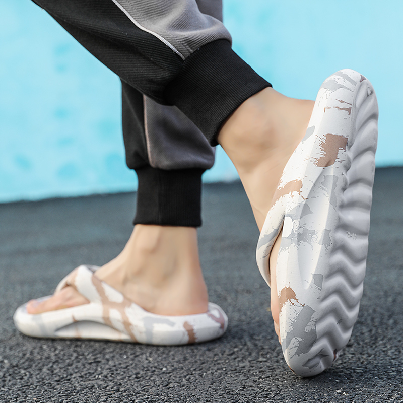 Massage Flipflops Summer Slippers Beach Sandals Thick Sole Comfortable Casual Shoes Fashion Men Flip Flops 3548 220628