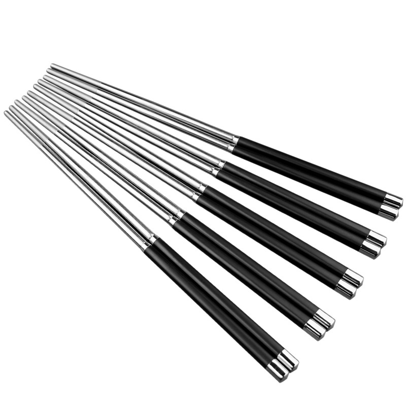 High Quality Stainless Steel Chopstick Chopstick Black