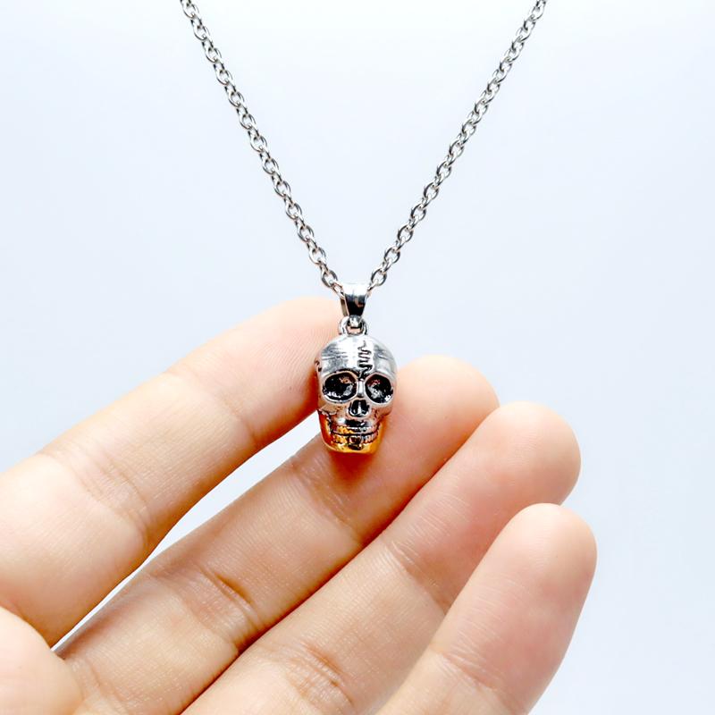 Pendant Necklaces Small Skull Casual Punk Stainless Steel Chain Necklace Ladies Nightclub Hip Hop Rock Rap Party JewelryPendant
Pendant Necklaces Small Skull Casual Punk Stainless Steel Chain Necklace Ladies Nightclub Hip Hop Rock Rap Party JewelryPendant
