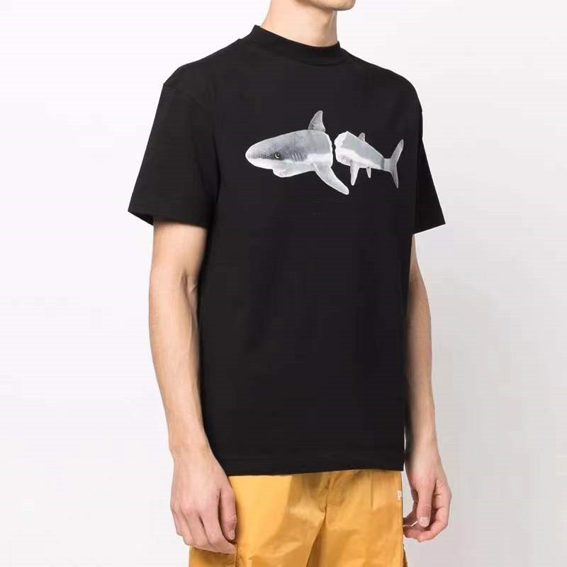 Designer Mens T Shirt Summer Fashion Casual Men TShirts Luxury palm angels Man TShirt Letter Print shark Mans Short Sleeve Personality Trend Classic All match Tops, Black
Designer Mens T Shirt Summer Fashion Casual Men TShirts Luxury palm angels Man TShirt Letter Print shark Mans Short Sleeve Personality Trend Classic All match Tops, Black
