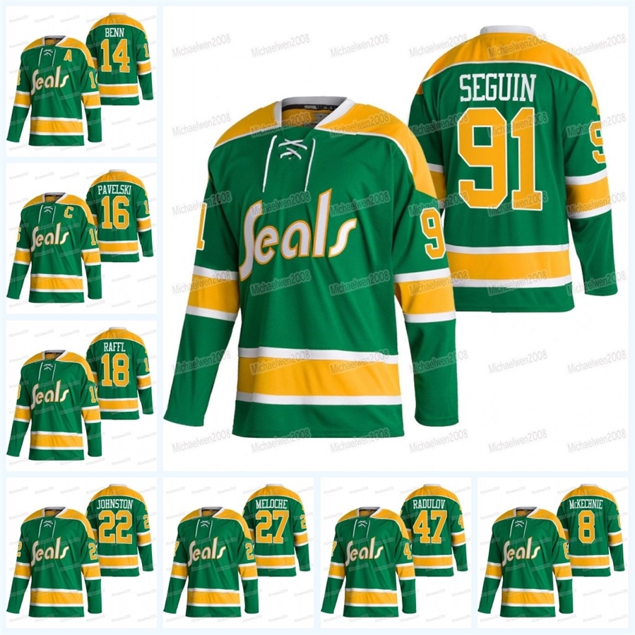 MitNess California Golden Seals 2022 Heritage Classics Jersey Joe Pavelski Tyler Seguin Jamie Benn Jason Robertson Michael Raffl Joey Johnston Roope, 22 joey johnston
MitNess California Golden Seals 2022 Heritage Classics Jersey Joe Pavelski Tyler Seguin Jamie Benn Jason Robertson Michael Raffl Joey Johnston Roope, 22 joey johnston