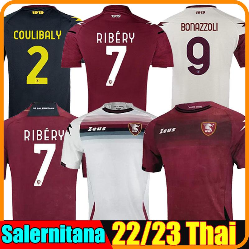 22/23 Salernitana soccer jerseys Home Away Third Fourth Red black white bule 7 RIBERY Bonazzoli Belec Gyomber Jaroszynski Coulibal, 22-23 home
22/23 Salernitana soccer jerseys Home Away Third Fourth Red black white bule 7 RIBERY Bonazzoli Belec Gyomber Jaroszynski Coulibal, 22-23 home