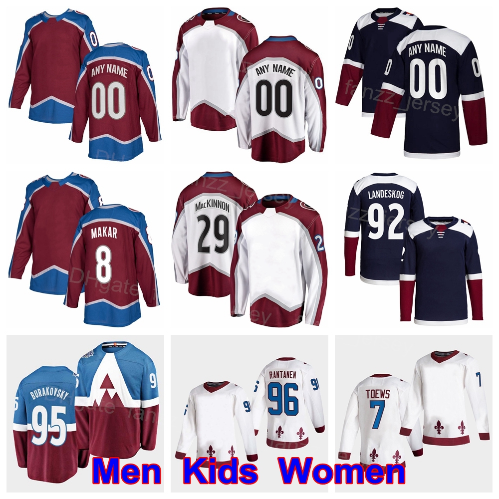 Man Kids Woman Hockey 91 Nazem Kadri Jersey 8 Cale Makar 29 Nathan MacKinnon 92 Gabriel Landeskog 96 Mikko Rantanen 7 Devon Toews 95 Andre Burakovsky 4 Bowen Byram Men, Navy blue
Man Kids Woman Hockey 91 Nazem Kadri Jersey 8 Cale Makar 29 Nathan MacKinnon 92 Gabriel Landeskog 96 Mikko Rantanen 7 Devon Toews 95 Andre Burakovsky 4 Bowen Byram Men, Navy blue