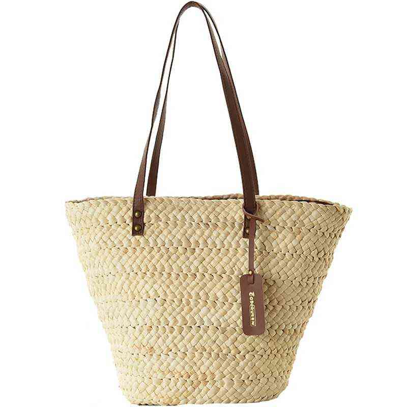 Shopping Bags Rattan Japanese Straw Women's Single Shoulder Beach 220322, Red
Shopping Bags Rattan Japanese Straw Women's Single Shoulder Beach 220322, Red